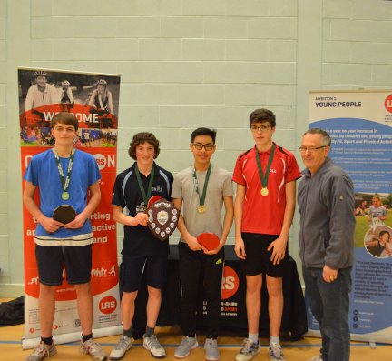 Ashby School win at the Post 16 Table Tennis Finals