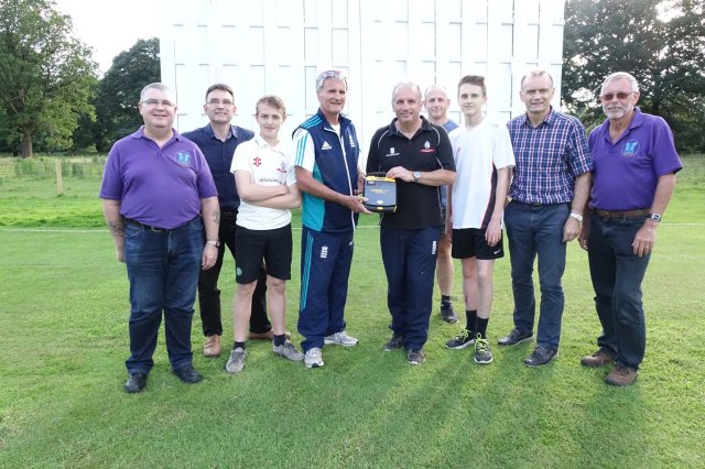 Cricket Club Determined To Hit Sudden Heart Death For Six
