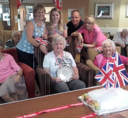 Moat House Care Home win inaugural Twilight Games!