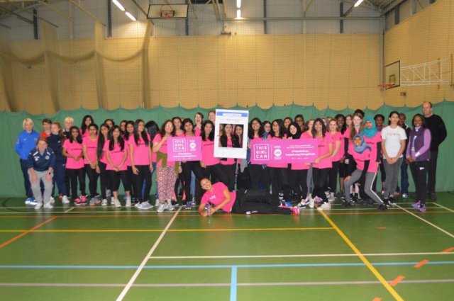 Students get active for 'This Girl Can' event in Leicester