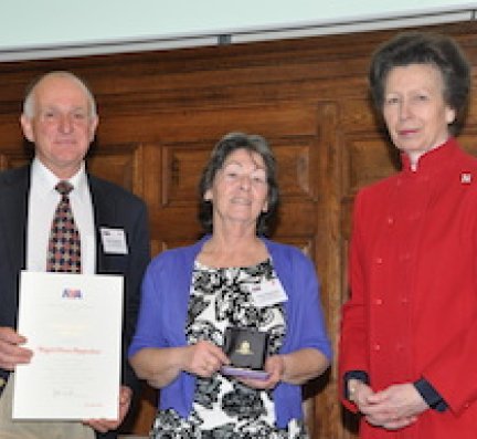 Kirby Muxloe couple honoured by HRH The Princess Royal