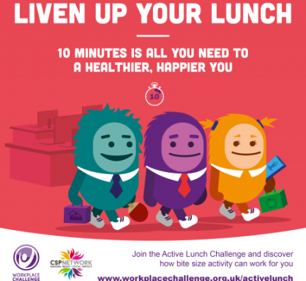 It's almost time for the Active Lunch Challenge!