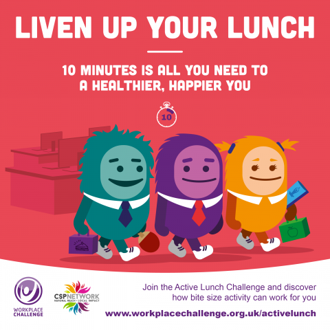 It's almost time for the Active Lunch Challenge!