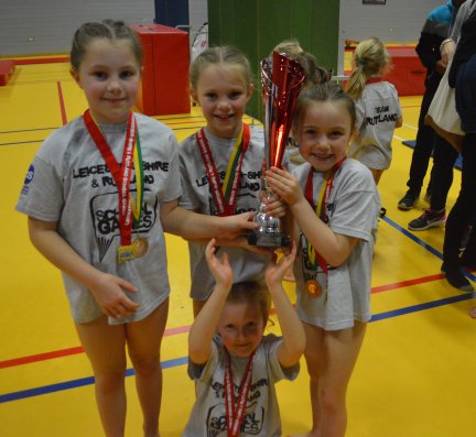 Three of the best for Rutland in School Games Gymnastics