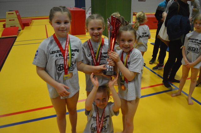 Three of the best for Rutland in School Games Gymnastics