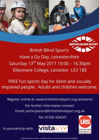 Have A Go Day to showcase disability and blind sports.