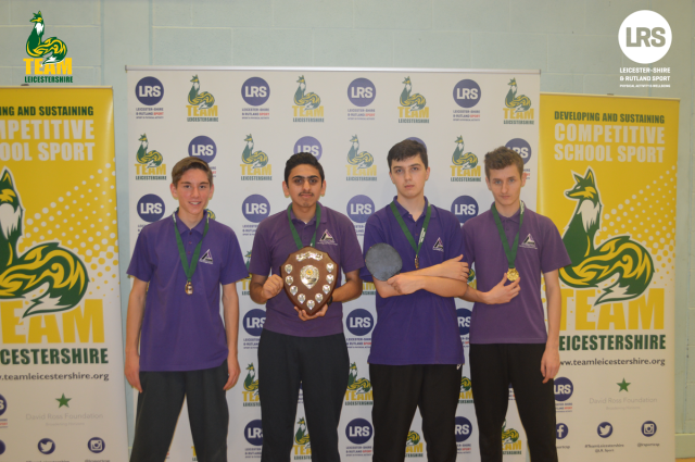 New College Leicester takes the First Team Leicestershire Trophy