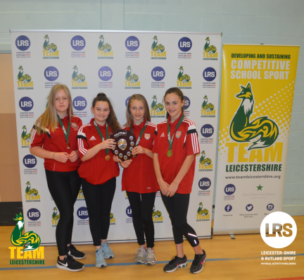Market Bosworth High School Claims the First Team Leicestershire Girls Trophy of the Year!