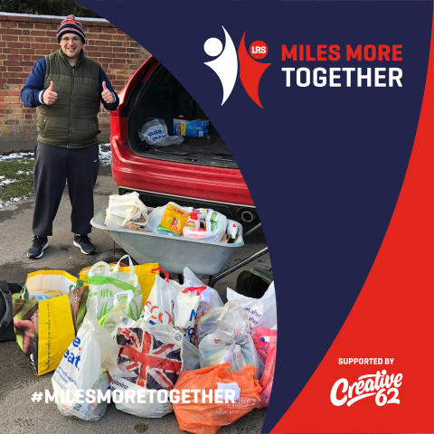 More Miles Together Raises over £2400 for FareShare Midlands