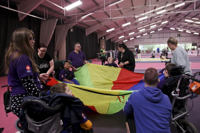 Athletes shine at School Games Paralympic Festival