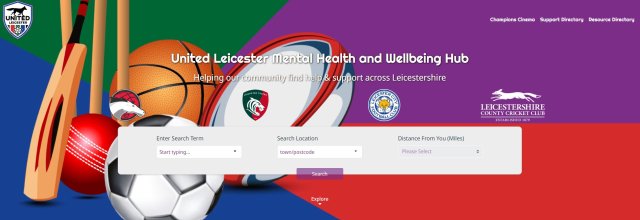 United Leicester Mental Health & Wellbeing Hub