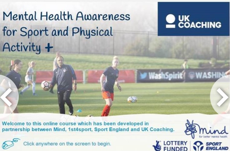 Mental Health Awareness for Sport and Physical Activity+