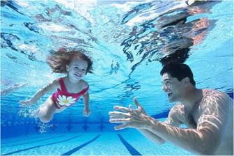Free swimming for under 3s