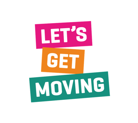 Let's Get Moving Strapline Guidance & Identifiers