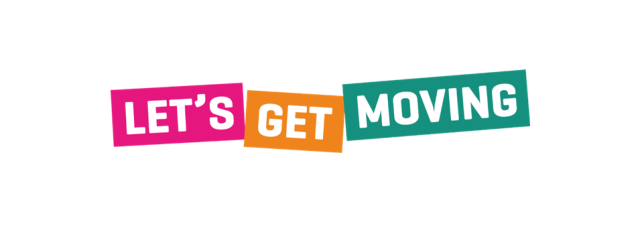 Let's Get Moving Strapline Guidance & Identifiers
