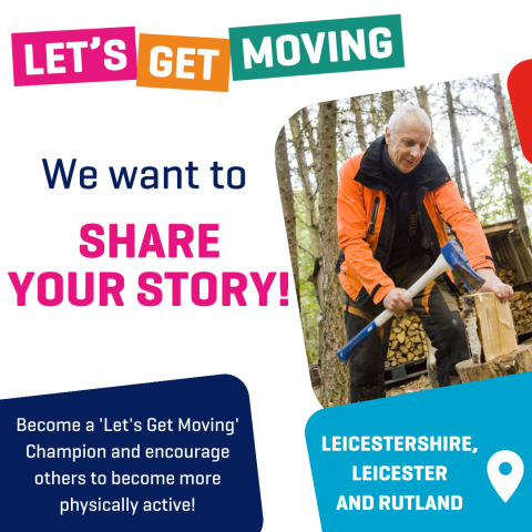 Let's Get Moving Champions - Share Your Story