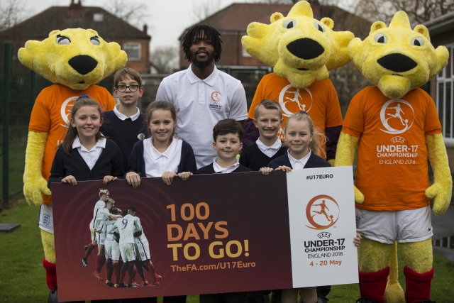 UEFA and The Football Association launch schools ticket initiative ahead of the European Under-17s Championship in May