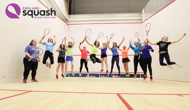 England Squash launches new campaign to entice more females on court