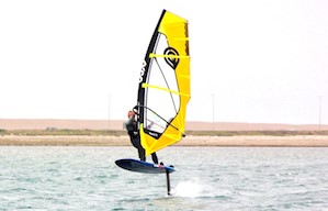 Awesome 'Flying' Windsurfing comes to Rutland