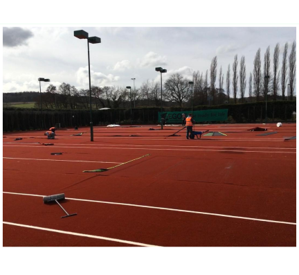 Charnwood Lawn Tennis Club Court Refurbishment!