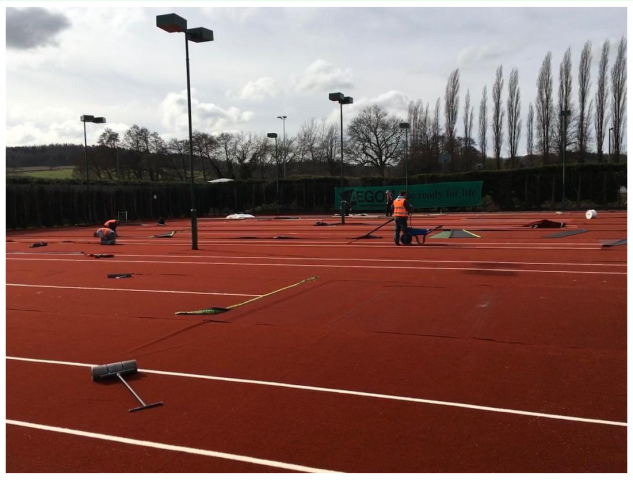 Charnwood Lawn Tennis Club Court Refurbishment!