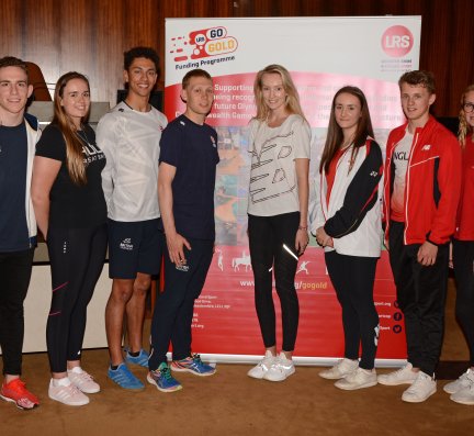 50 promising young athletes recognised and funded  by GO GOLD