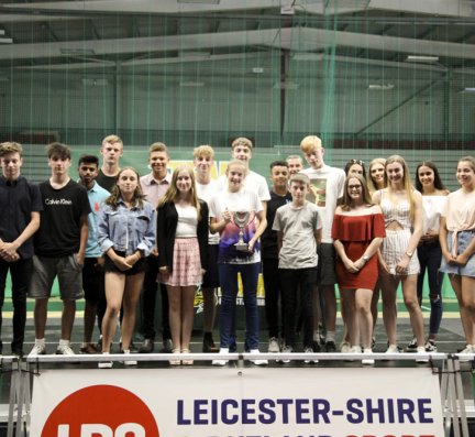 Team Leicestershire County Champions celebrated