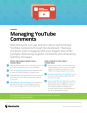 Checklist - managing YouTube comments