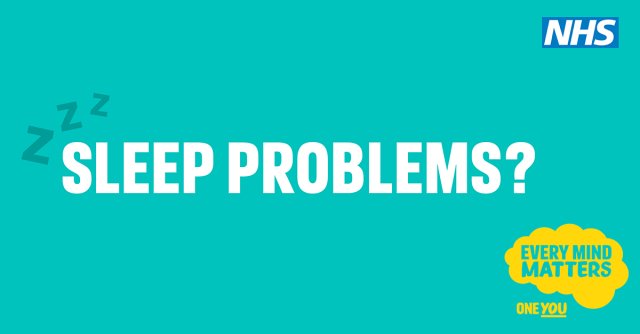 Sleep problems?