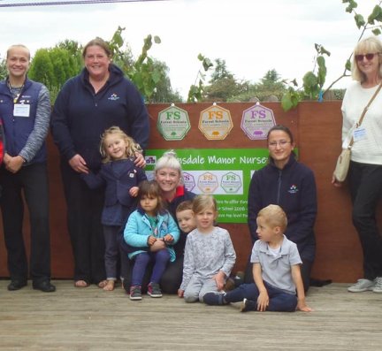 Holmsdale Manor  achieves top level Forest School Quality Mark