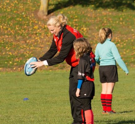 Castle Donington RUFC half-term camps sees girl participation rise!