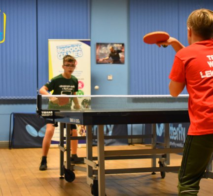 West Leicester and Hinckley & Bosworth share glory in School Games table tennis