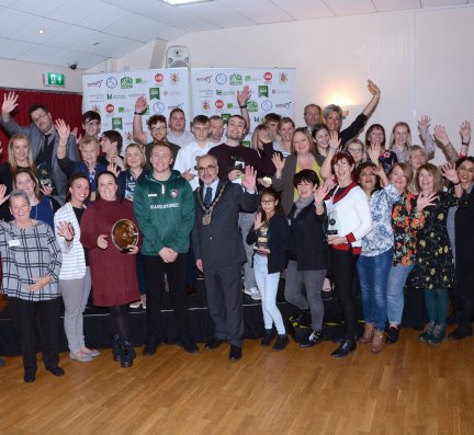 Awards evening hits the high notes