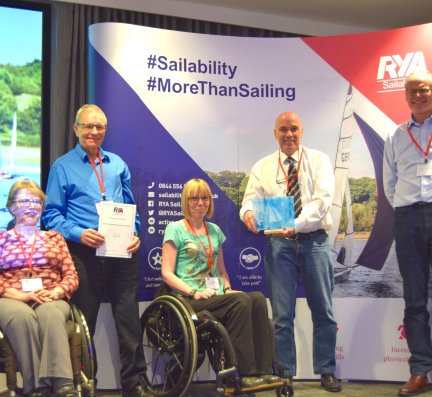 Rutland Sailability Gets National Honour for Services to Disabled Sailing