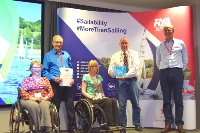 Rutland Sailability Gets National Honour for Services to Disabled Sailing