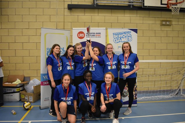 Melton & Belvoir and Blaby & Harborough claim victories at the KS4 School Games Volleyball Finals!