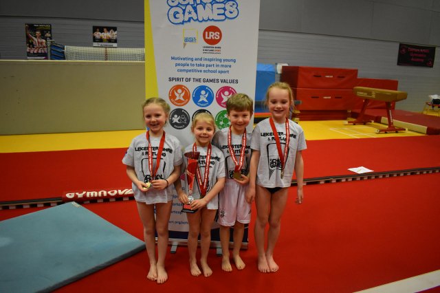 An Amazing Array of Talent Displayed at the School Games Super-Series Gymnastics Final!