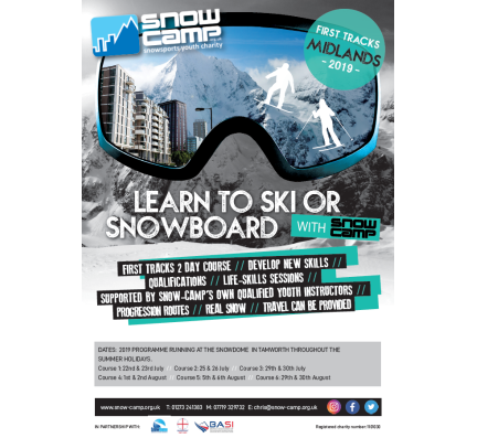Snow-Camp First Tracks Summer Programme!
