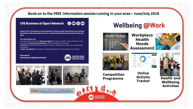 Book Your Wellbeing@Work & Business of Sport Network Information Session Today!