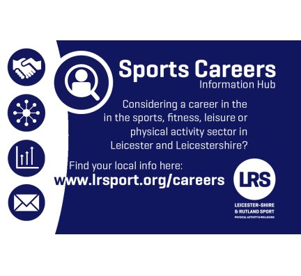 Information about Careers in the Sport Sector - including links to local jobs, volunteering and apprenticeship opportunities