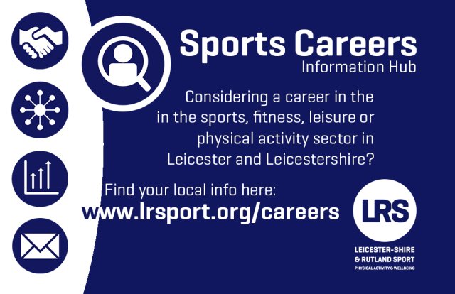 Information about Careers in the Sport Sector - including links to local jobs, volunteering and apprenticeship opportunities