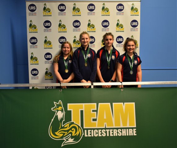 The Market Bosworth School Retain Team Leicestershire Table Tennis Title!