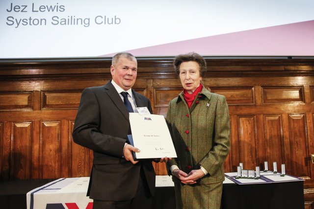 HRH The Princess Royal Honours Leicester Sailing Volunteers