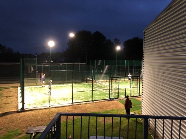 New Padel courts installed at Market Harborough Squash & Racketball Club