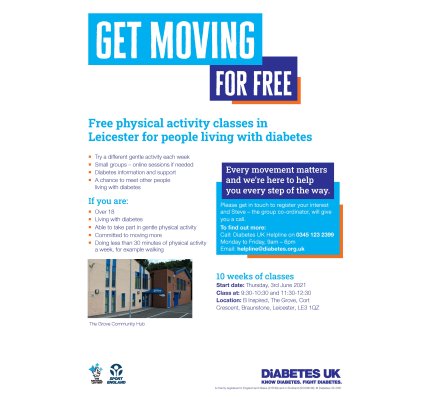 Get Moving with Diabetes UK
