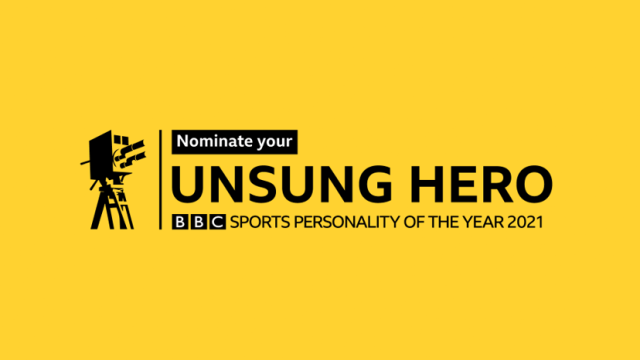 BBC Sports Personality of the Year's Unsung Hero Award 2021 - Final week of Nominations!