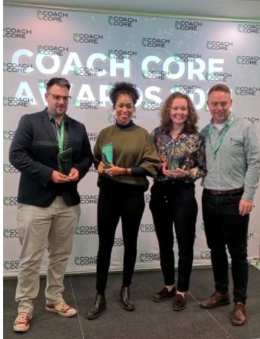 3 Leicester-Shire Winners at Coach Core Awards