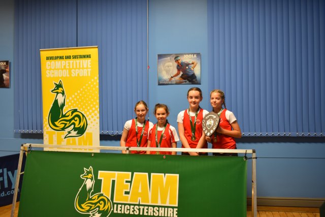 Leicestershire school through to the Table Tennis National Finals!