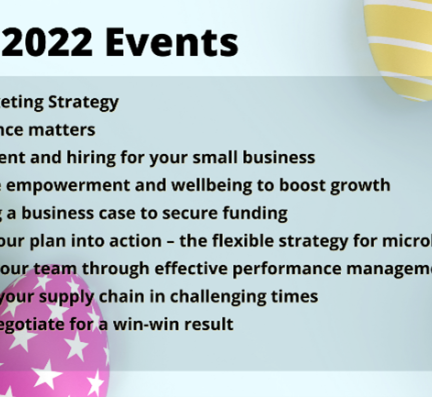 Business Gateway Growth Hub - April Events 2022