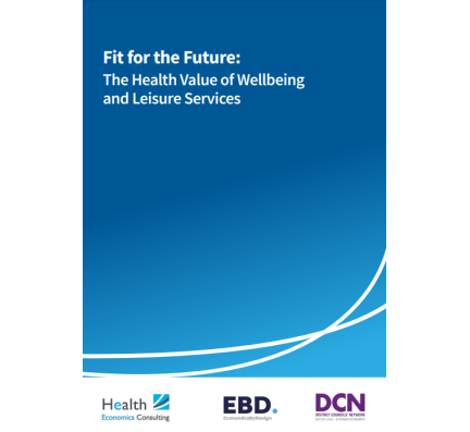 New report demonstrates the health value of wellbeing and leisure services